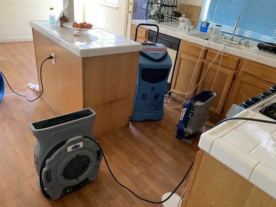 Ice dam ceiling leak repair in a Spokane Valley home
